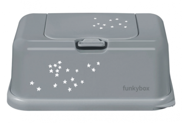 Feuchttücherbox Grey Mini Stars Feuchttücherbox Grey Mini Stars